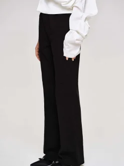 Frauen Source Unknown Denim<Ausgestellte Jeans Mit Langem Bein, Schwarz