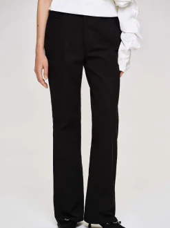 Frauen Source Unknown Denim<Ausgestellte Jeans Mit Langem Bein, Schwarz