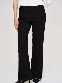 Frauen Source Unknown Denim<Ausgestellte Jeans Mit Langem Bein, Schwarz