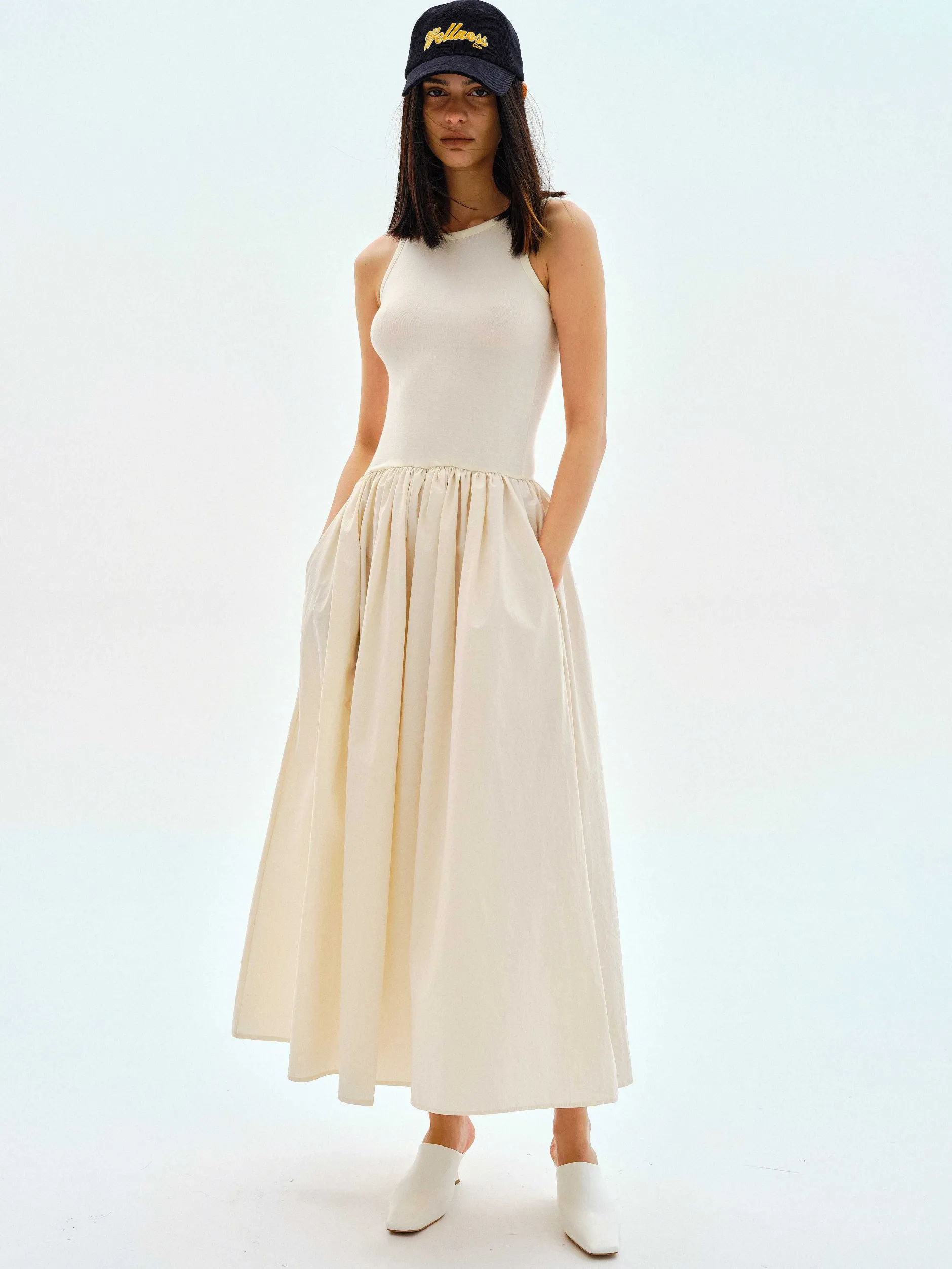 Frauen Source Unknown Kleidung<Baumwoll-Tragerkleid,