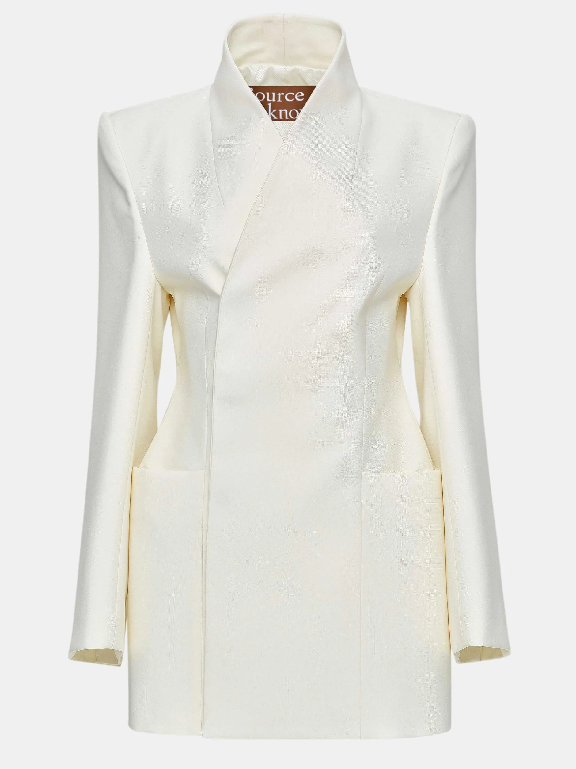 Frauen Source Unknown Kleidung<Corrin Wickelblazer, Creme