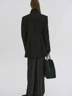 Frauen Source Unknown Oberbekleidung<Corrin Wickelblazer, Schwarz