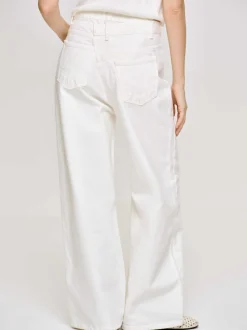 Frauen Source Unknown Denim<Crossover-Jeans, Weis