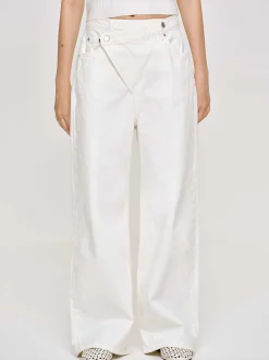 Frauen Source Unknown Denim<Crossover-Jeans, Weis