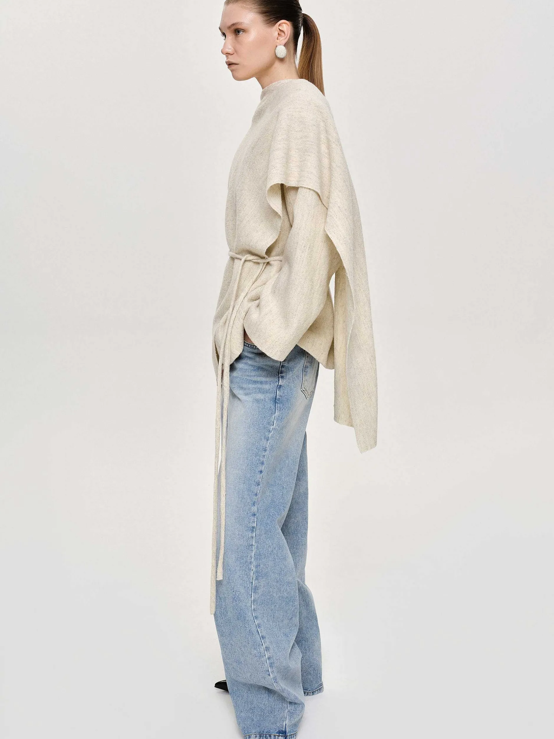Frauen Source Unknown Zubehör<Edmea Jacke Mit Schaldetails, Reiher