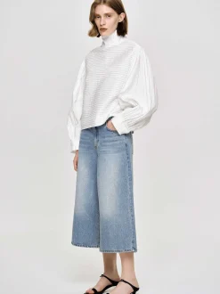Frauen Source Unknown Kleidung<Erza Volumenbluse, Weis