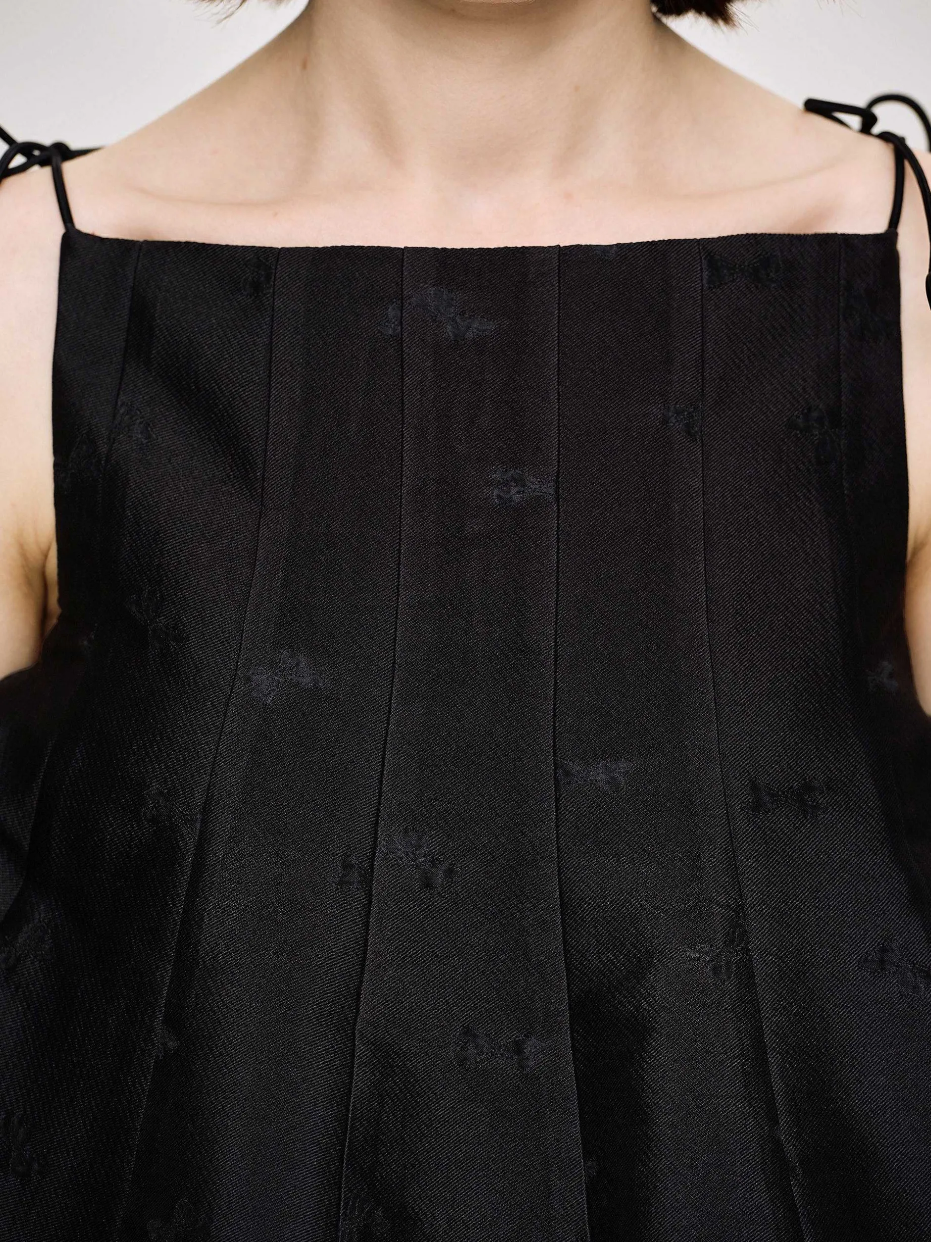 Frauen Source Unknown Oberteile<Extra Verkurztes Camisole, Schwarz