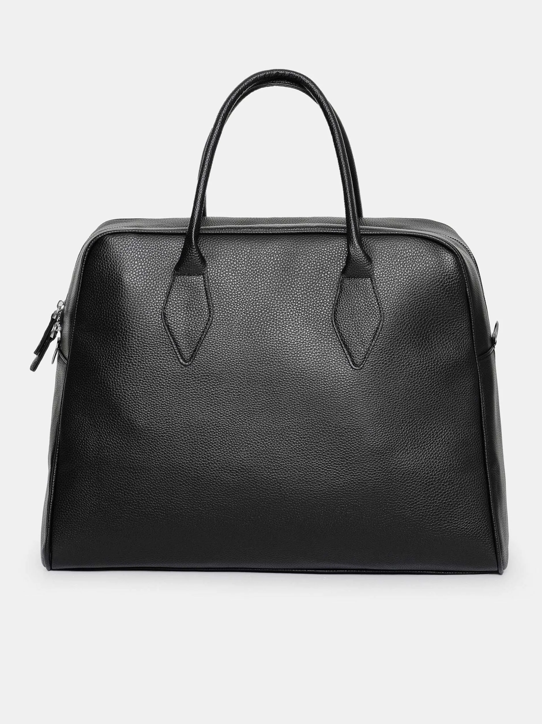 Frauen Source Unknown Schuhe & Taschen<Grose Weekender-Tasche Aus Kunstleder, Schwarz