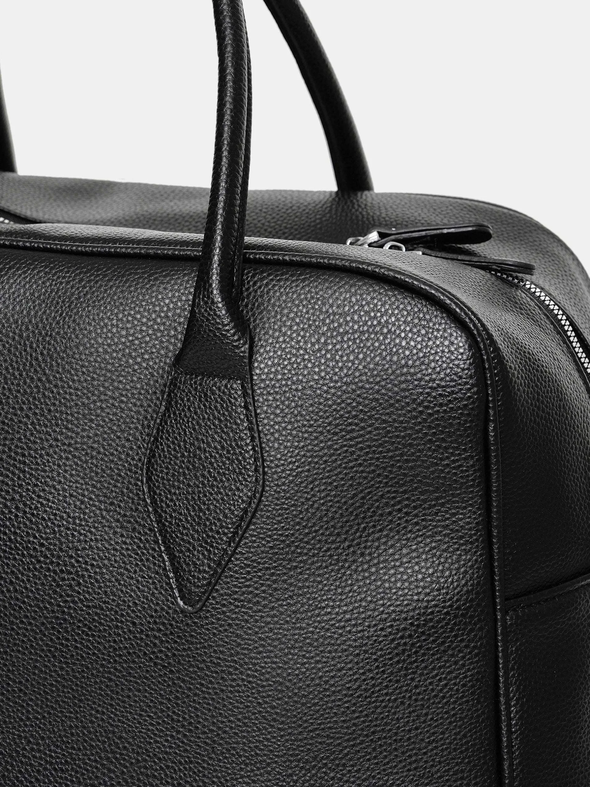 Frauen Source Unknown Schuhe & Taschen<Grose Weekender-Tasche Aus Kunstleder, Schwarz