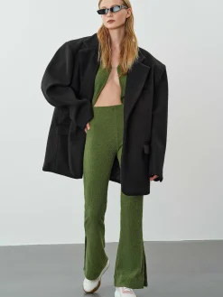 Frauen Source Unknown Zubehör<Hayk Ubergroser Boyfriend-Blazer, Schwarz