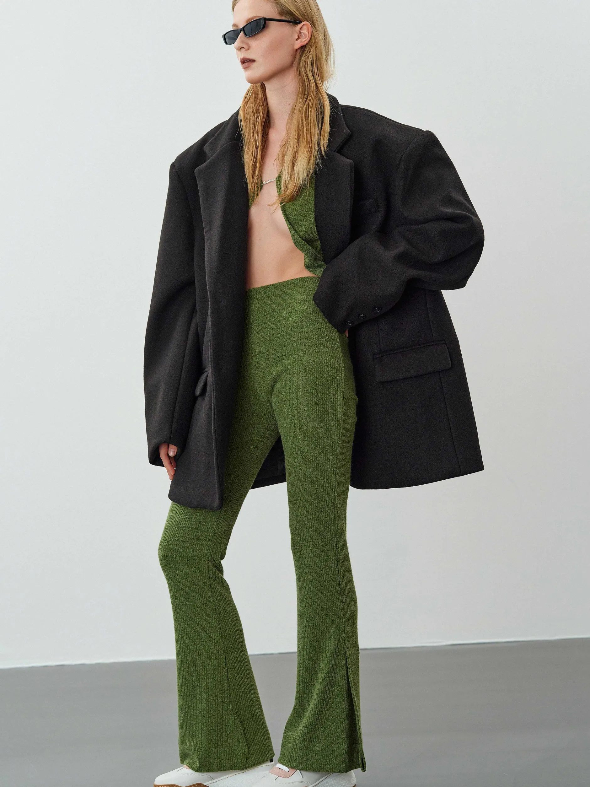 Frauen Source Unknown Zubehör<Hayk Ubergroser Boyfriend-Blazer, Schwarz