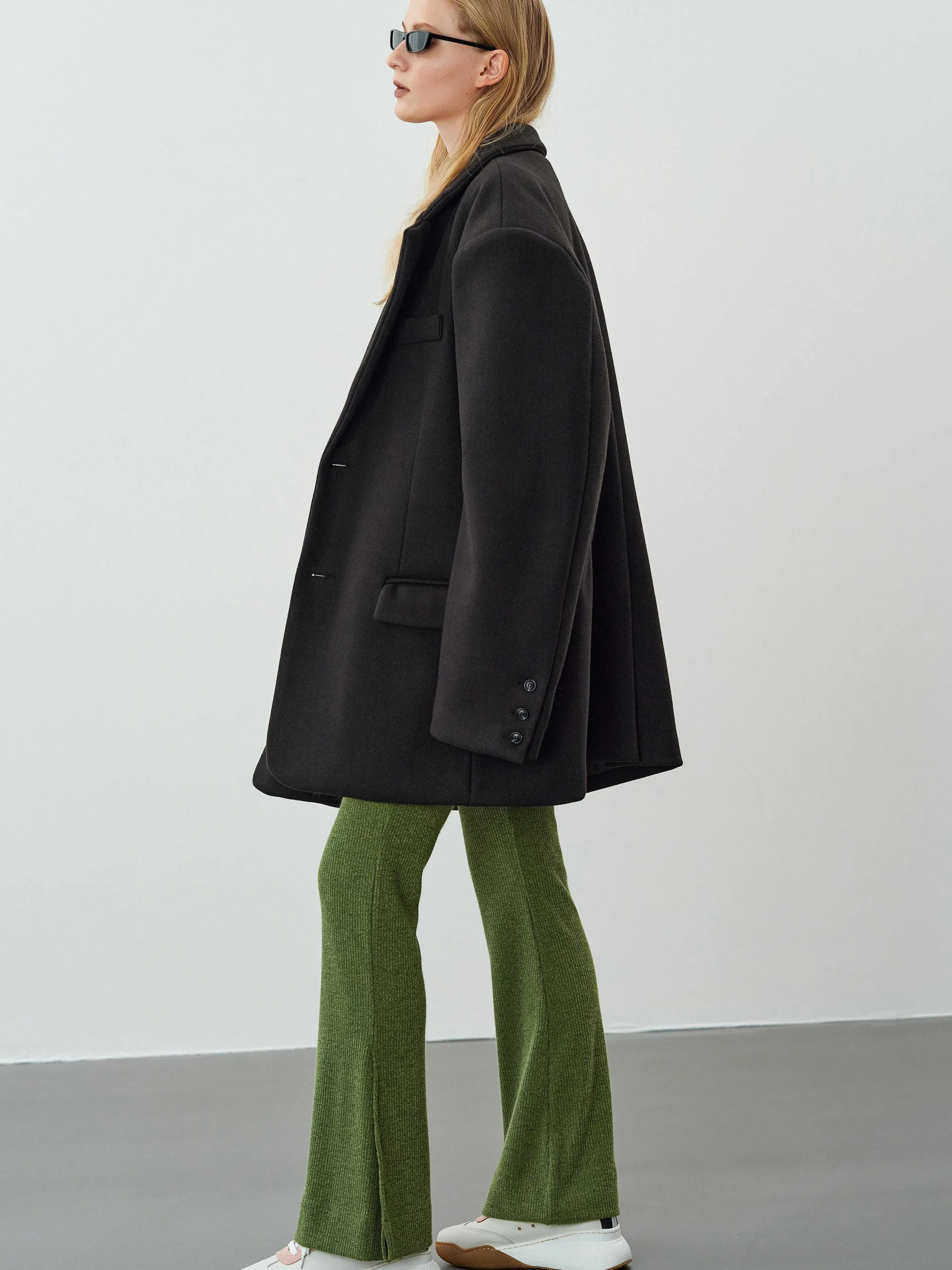 Frauen Source Unknown Zubehör<Hayk Ubergroser Boyfriend-Blazer, Schwarz