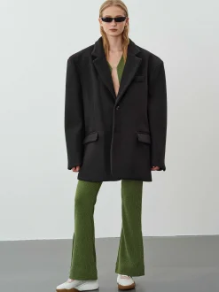 Frauen Source Unknown Zubehör<Hayk Ubergroser Boyfriend-Blazer, Schwarz
