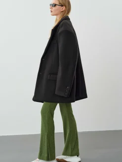 Frauen Source Unknown Zubehör<Hayk Ubergroser Boyfriend-Blazer, Schwarz