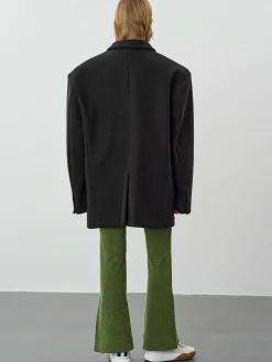 Frauen Source Unknown Zubehör<Hayk Ubergroser Boyfriend-Blazer, Schwarz