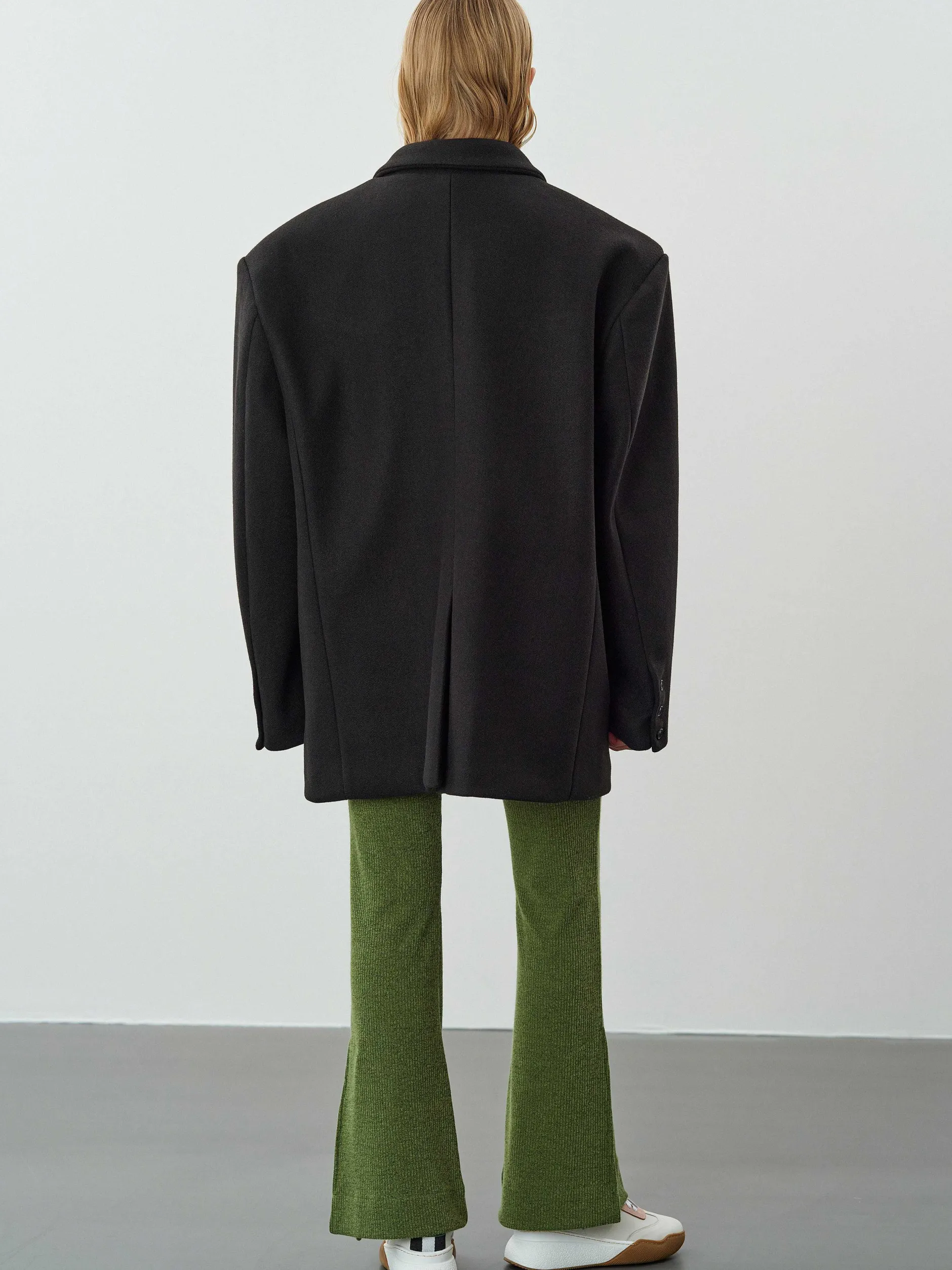 Frauen Source Unknown Zubehör<Hayk Ubergroser Boyfriend-Blazer, Schwarz
