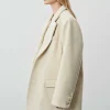 Frauen Source Unknown Zubehör<Hayk Ubergroser Boyfriend-Blazer, Creme