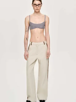 Frauen Source Unknown Unterteile<Hose Mit Lederbesatz, Canvas