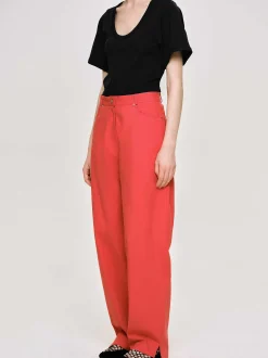 Frauen Source Unknown Unterteile<Hose Mit Weitem Bein, Rot