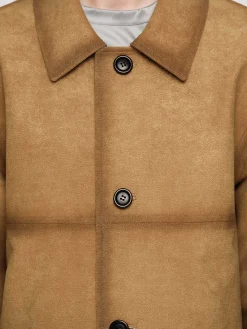Frauen Source Unknown Zubehör<Jacke Aus Verblasstem Schwamm, Kamel