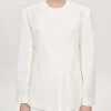 Frauen Source Unknown Zubehör<Jacke Mit Schmaler Taille, Elfenbeinfarben