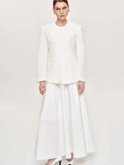 Frauen Source Unknown Zubehör<Jacke Mit Schmaler Taille, Elfenbeinfarben