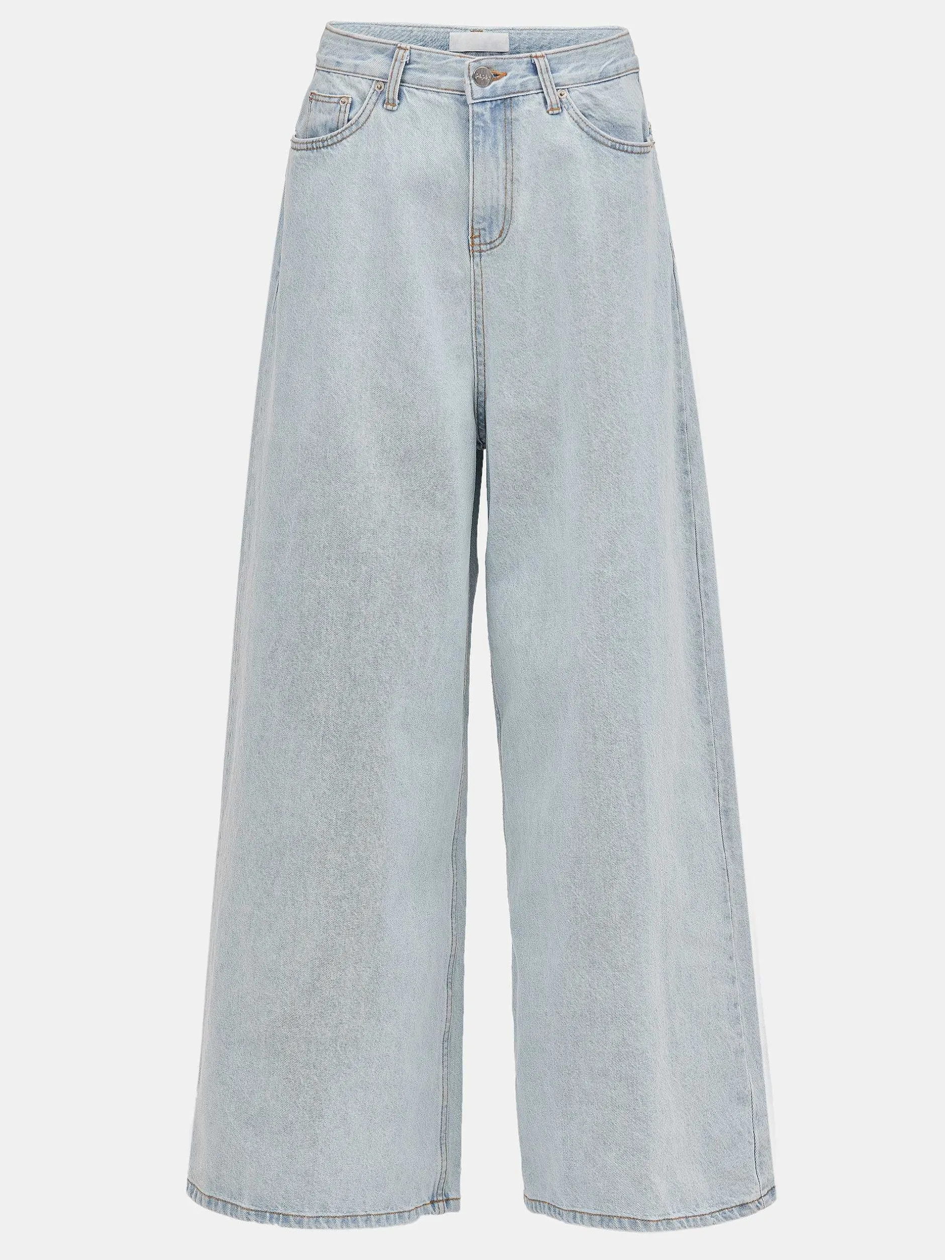 Frauen Source Unknown Denim<Jeans In Ubergrose, Hellblaue Waschung