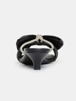 Frauen Source Unknown Schuhe & Taschen<Kaia Kristallverzierte Mules, Schwarz