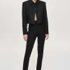 Frauen Source Unknown Zubehör<Kurzer Blazer Mit Sisilia-Schleife, Schwarz