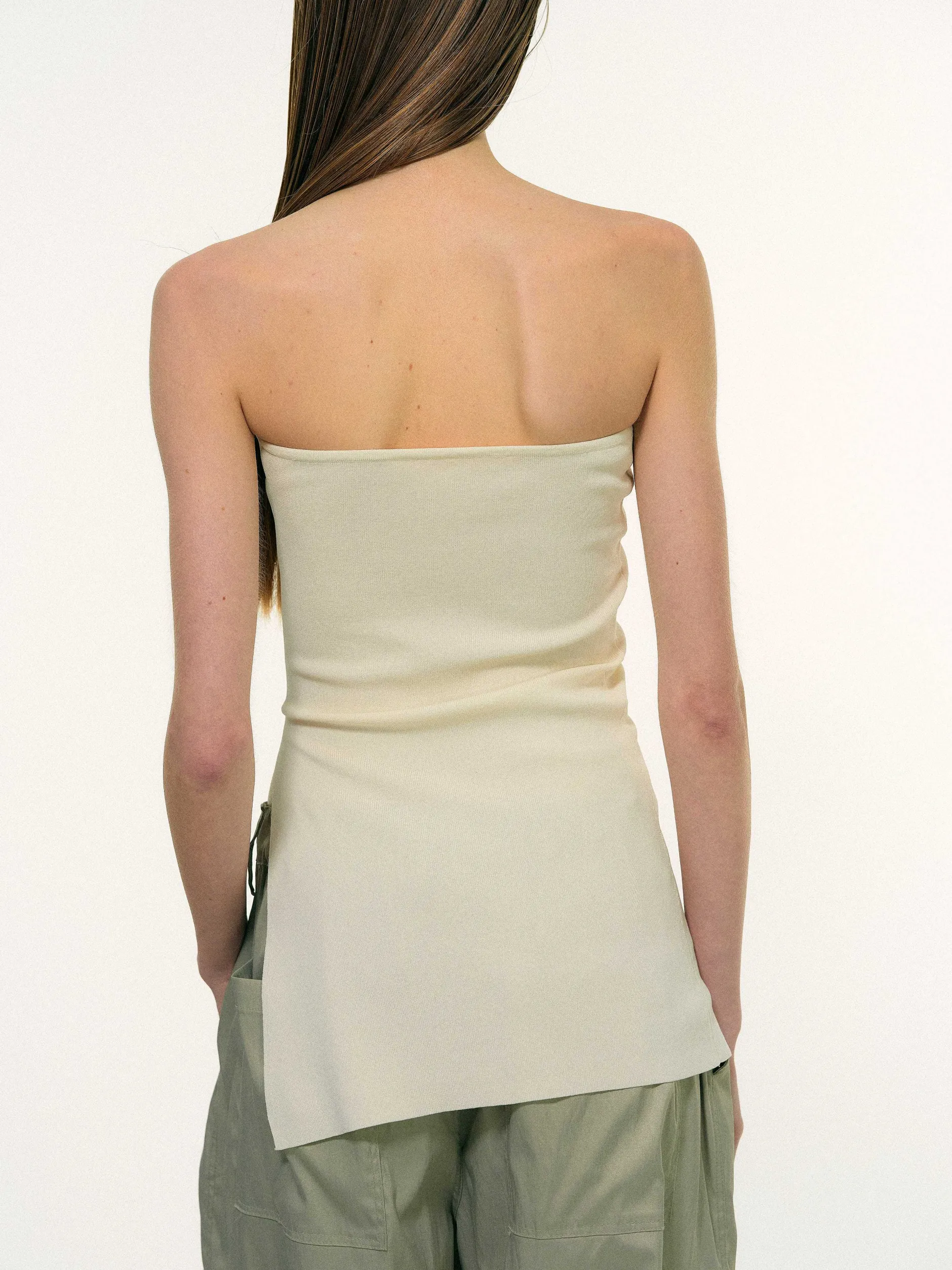 Frauen Source Unknown Zubehör<Langes Geteiltes Bandeau, Puder