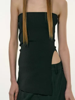 Frauen Source Unknown Zubehör<Langes Geteiltes Bandeau, Schwarz
