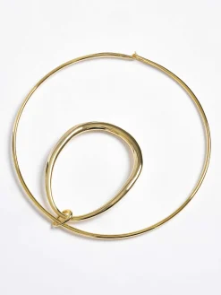 Frauen Source Unknown Kleidung<Loop-Halsband, Gold