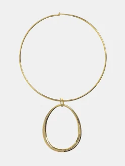 Frauen Source Unknown Zubehör<Loop-Halsband, Gold