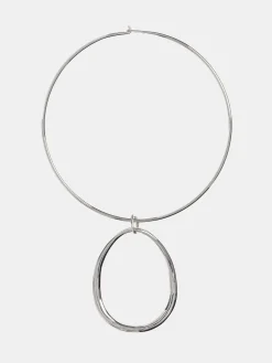 Frauen Source Unknown Zubehör<Loop-Halsband, Silber