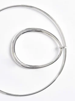 Frauen Source Unknown Zubehör<Loop-Halsband, Silber