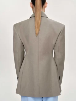 Frauen Source Unknown Oberbekleidung<Messi Zweireiher-Blazer, Dune