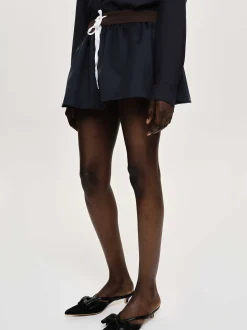 Frauen Source Unknown Kleidung<Minirock Mit Wattiertem Effekt, Marineblau