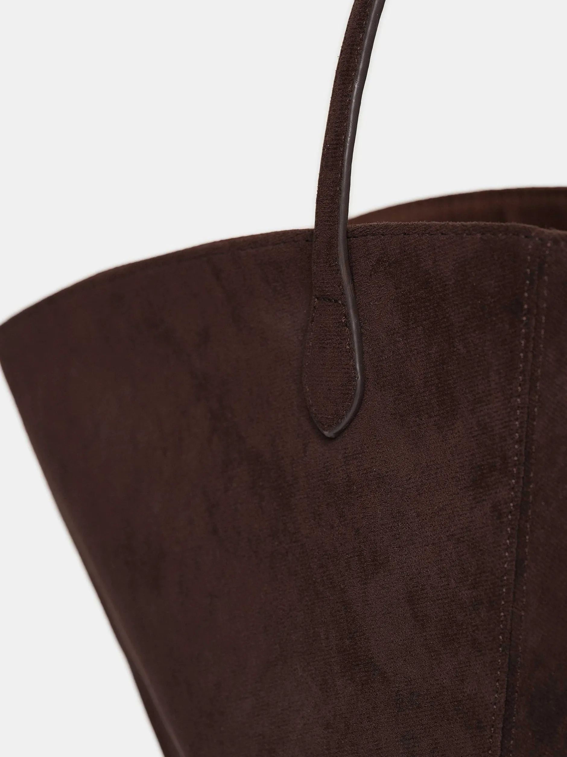 Frauen Source Unknown Kleidung<Mittelgrose Wildledertasche, Toffee