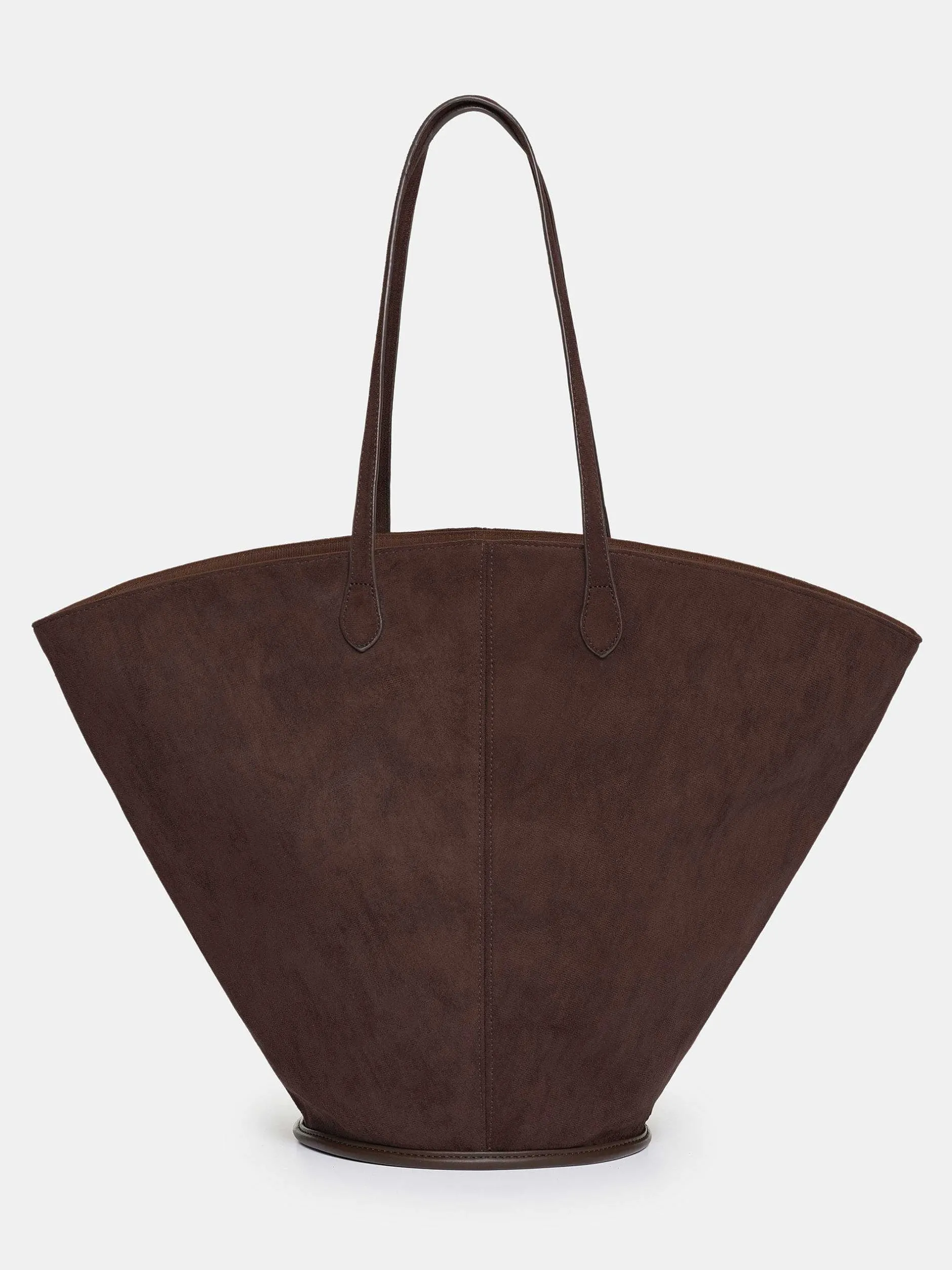 Frauen Source Unknown Kleidung<Mittelgrose Wildledertasche, Toffee