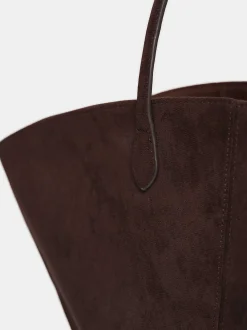 Frauen Source Unknown Schuhe & Taschen<Mittelgrose Wildledertasche, Toffee