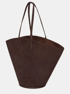 Frauen Source Unknown Schuhe & Taschen<Mittelgrose Wildledertasche, Toffee