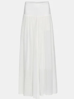 Frauen Source Unknown Unterteile<Ocelia Maxirock Mit Tiefer Taille, Weis