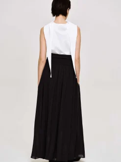 Frauen Source Unknown Kleidung<Ocelia Maxirock Mit Tiefer Taille, Schwarz
