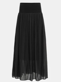 Frauen Source Unknown Kleidung<Ocelia Maxirock Mit Tiefer Taille, Schwarz