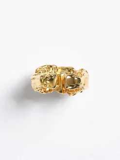 Frauen Source Unknown Zubehör<Offener Siegelring, Gold