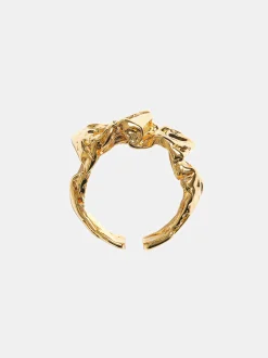 Frauen Source Unknown Kleidung<Offener Siegelring, Gold