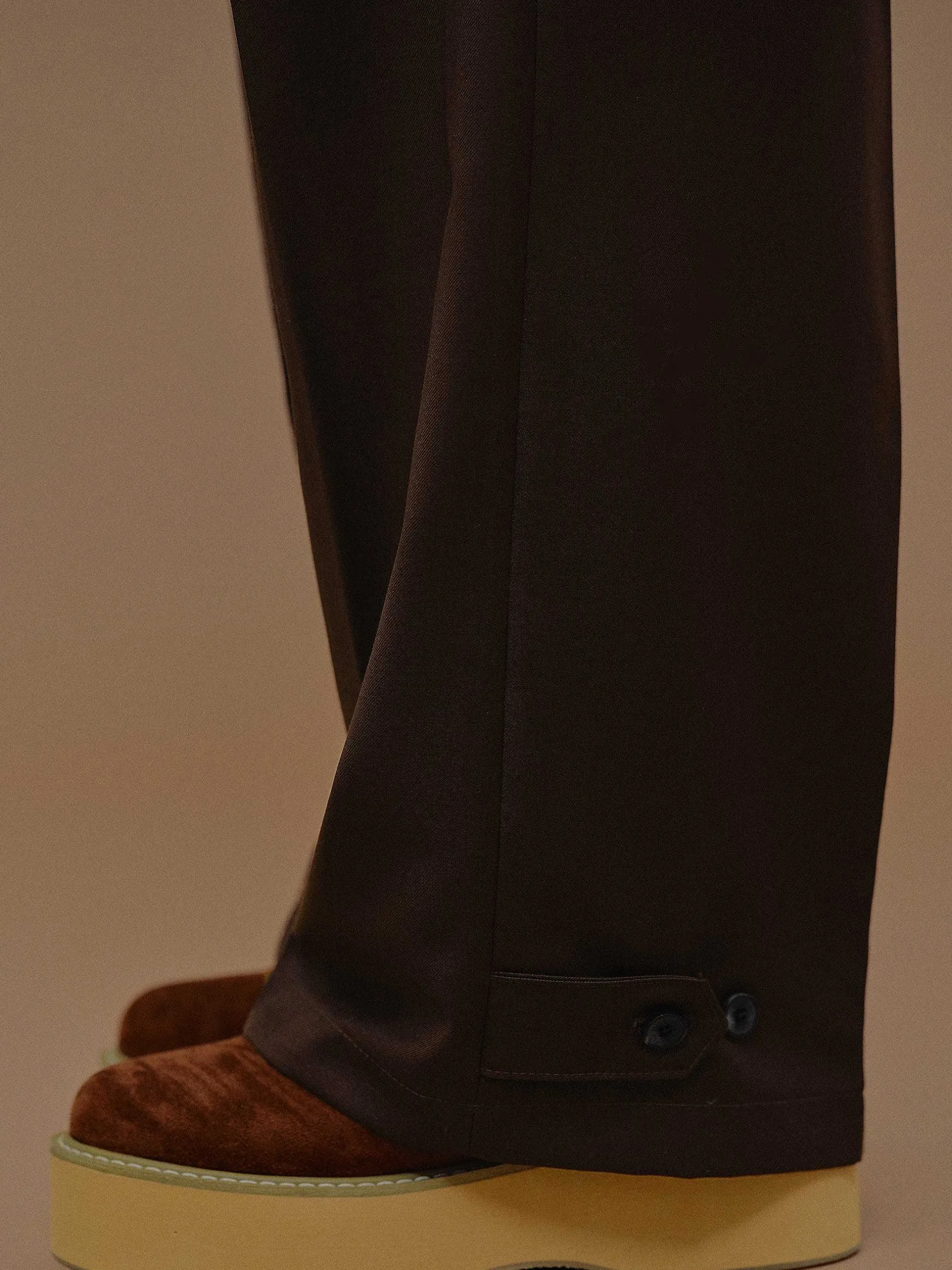 Frauen Source Unknown Kleidung<Relaxed-Hose Mit Dreieckstaschen, Fondant