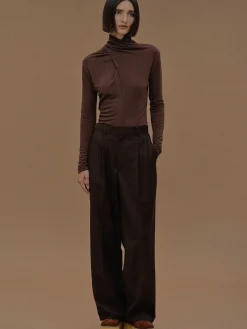 Frauen Source Unknown Kleidung<Relaxed-Hose Mit Dreieckstaschen, Fondant