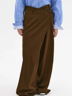 Frauen Source Unknown Kleidung<Rennert Criss Cross Hose, Sattelbraun