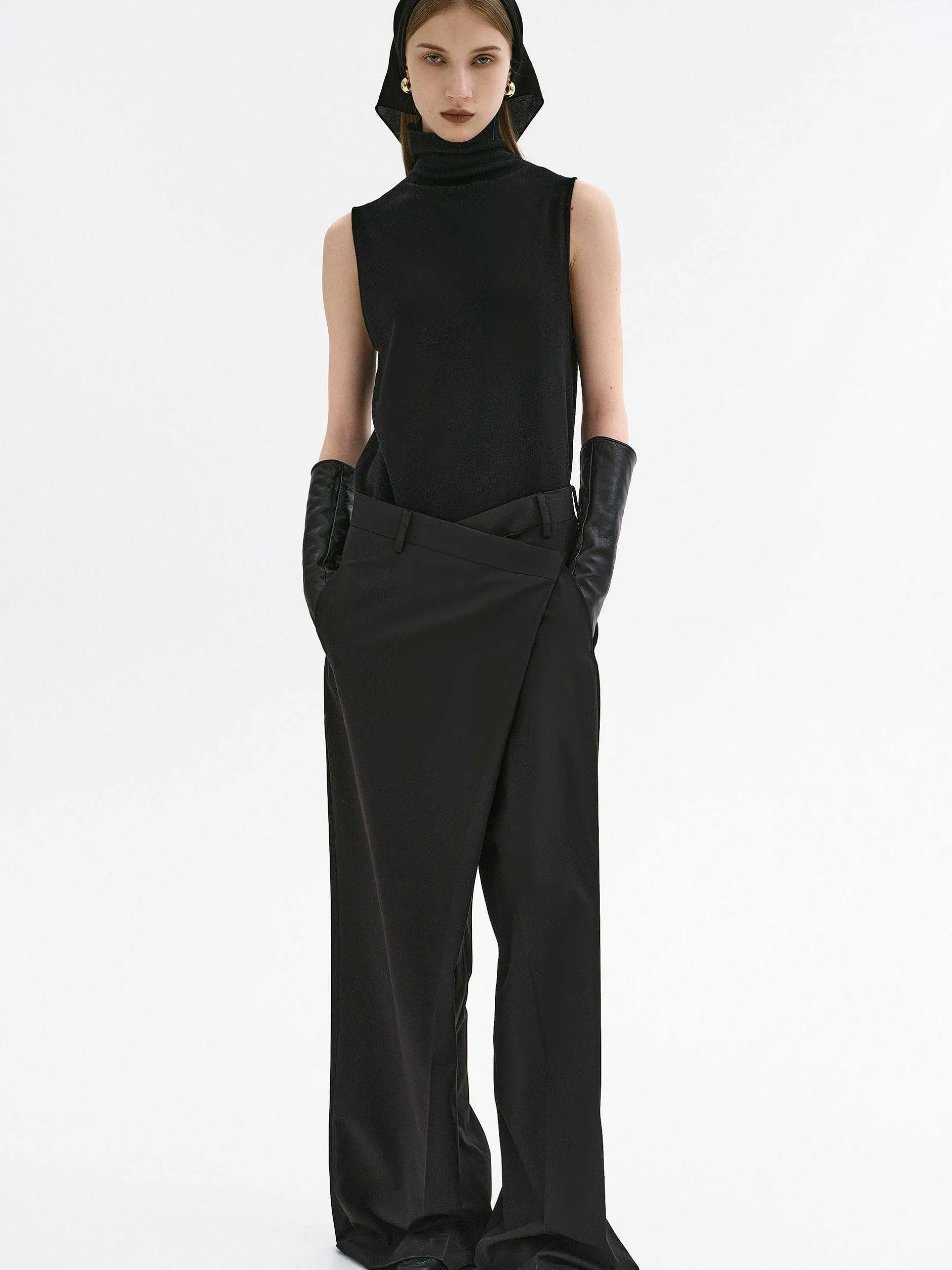 Frauen Source Unknown Unterteile<Rennert Criss-Cross-Hose, Schwarz